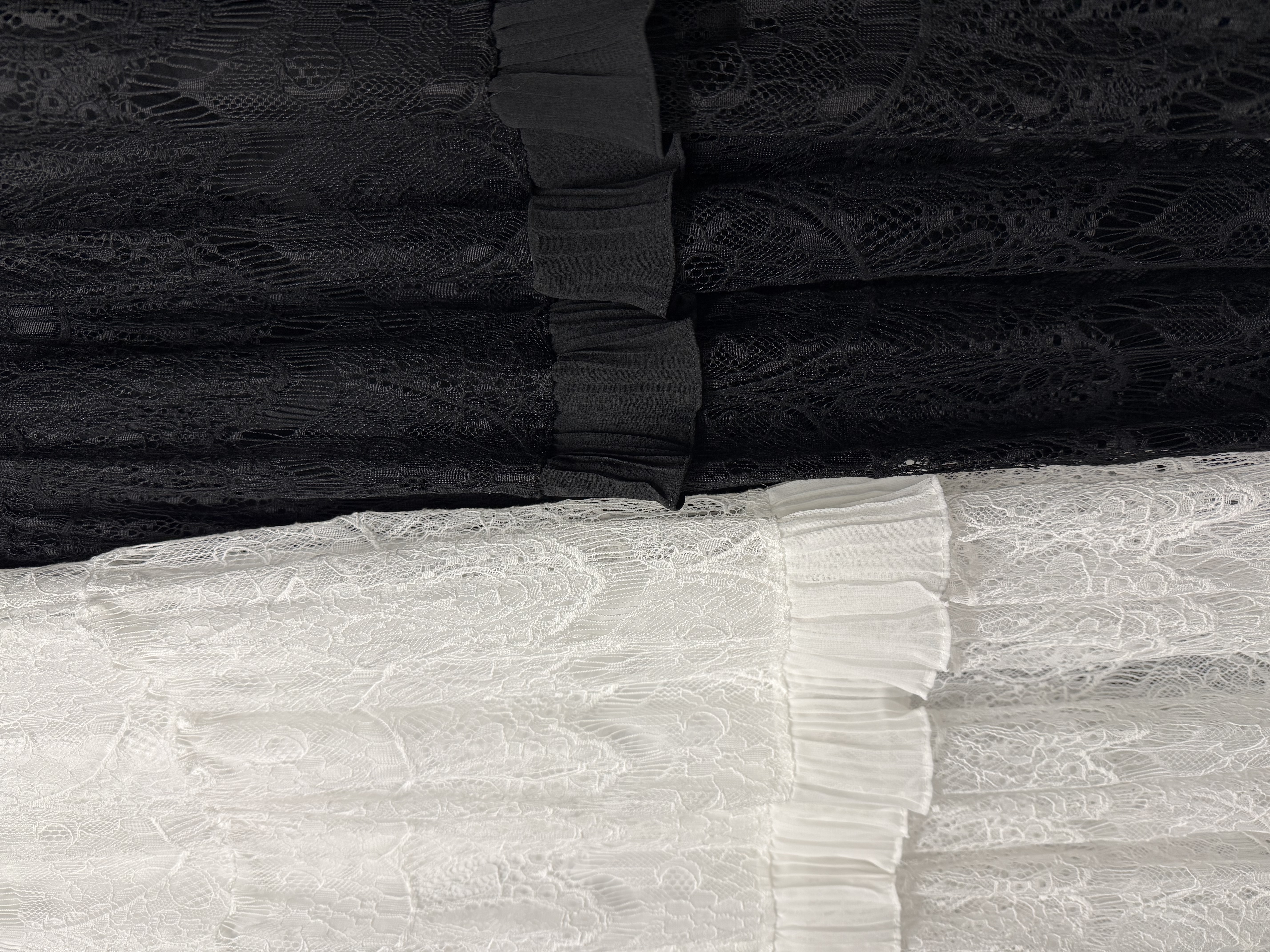 Lace detail skirt #sk34