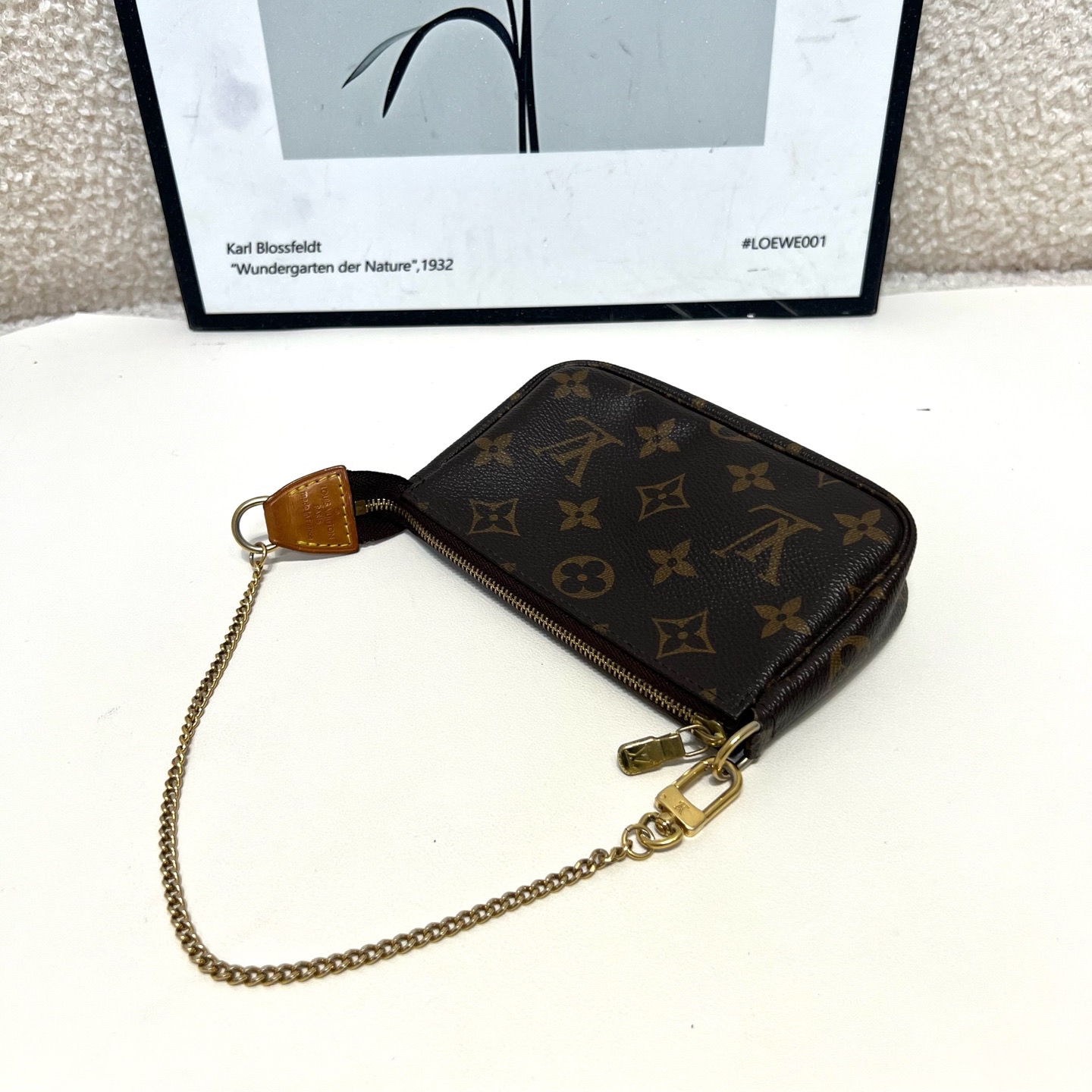 【預訂貨品】LV中古老花麻將包