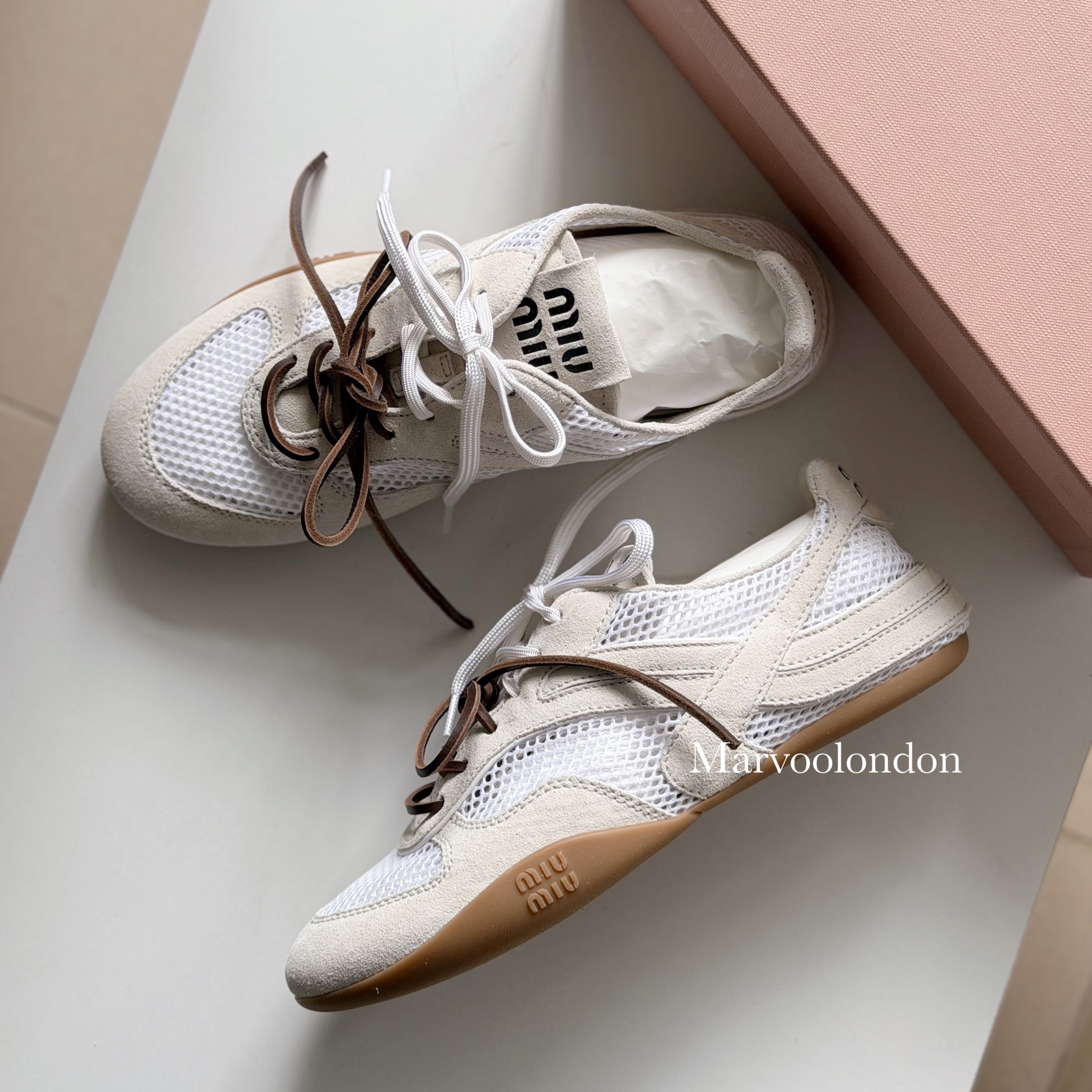 限時優惠✨新色🆕訂貨📮MIUMIU Gymnasium Sneaker(不連鞋掛飾) Size 35/36-37/38/39