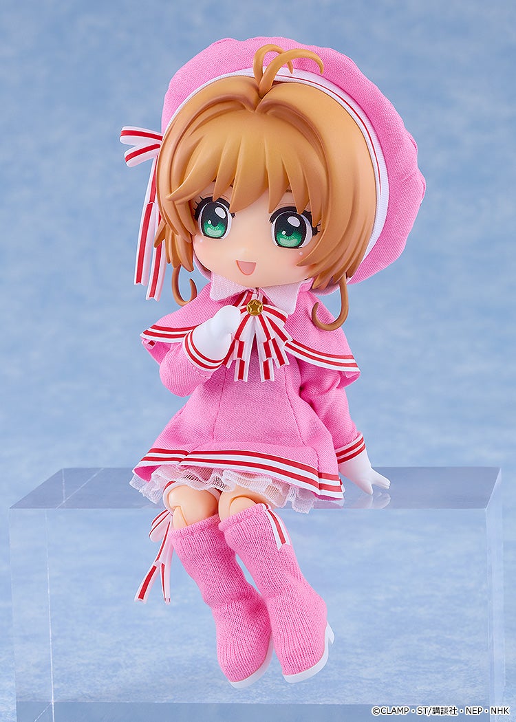 (預訂訂金 $200) (總價 $510) GSC Nendoroid Doll Sakura Kinomoto 黏土娃 百變小櫻 透明牌篇 木之本櫻 戰鬥服Ver. (行版)
