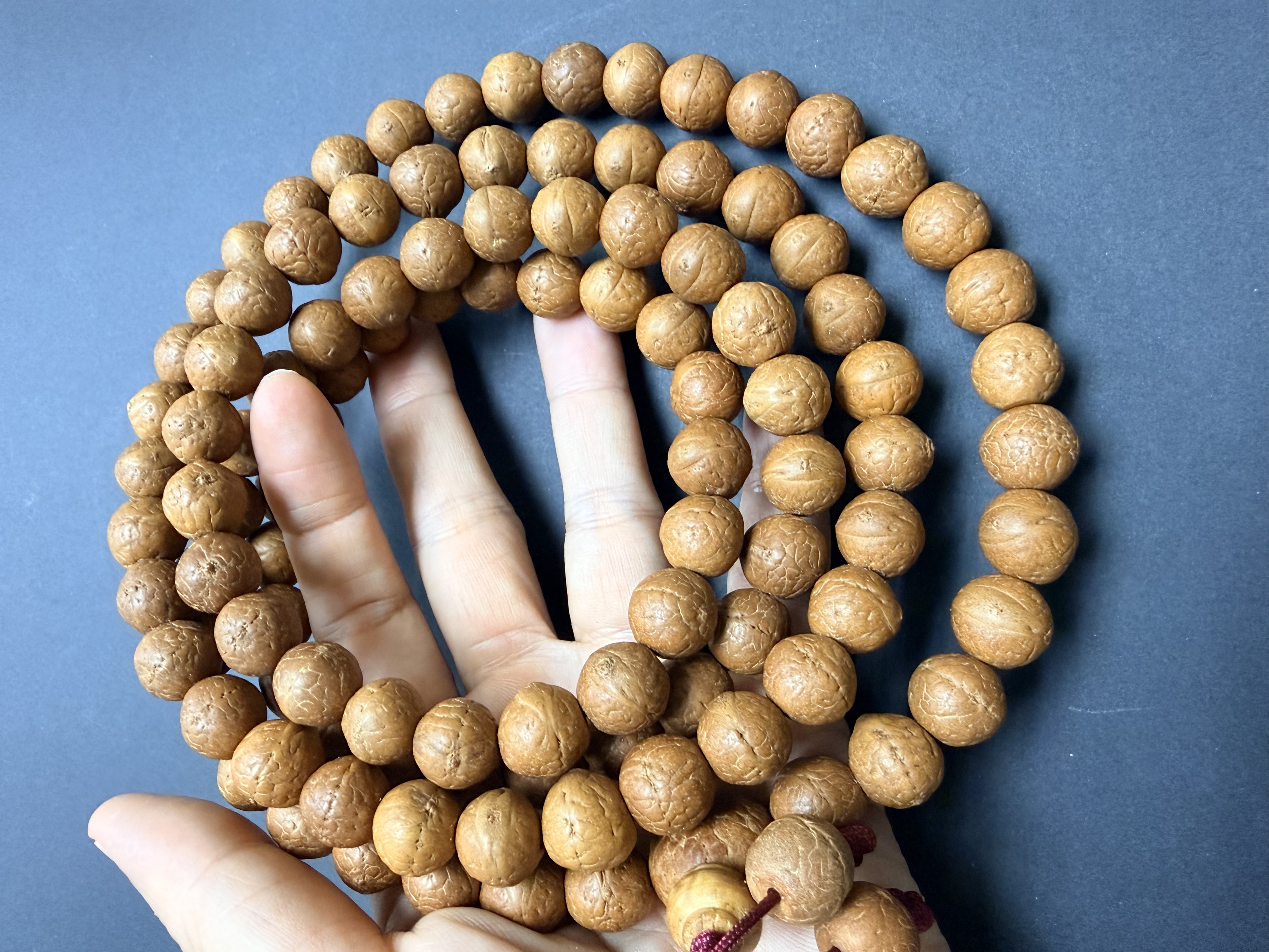 12mm 108粒尼泊爾鳳眼菩提念珠（大粒）