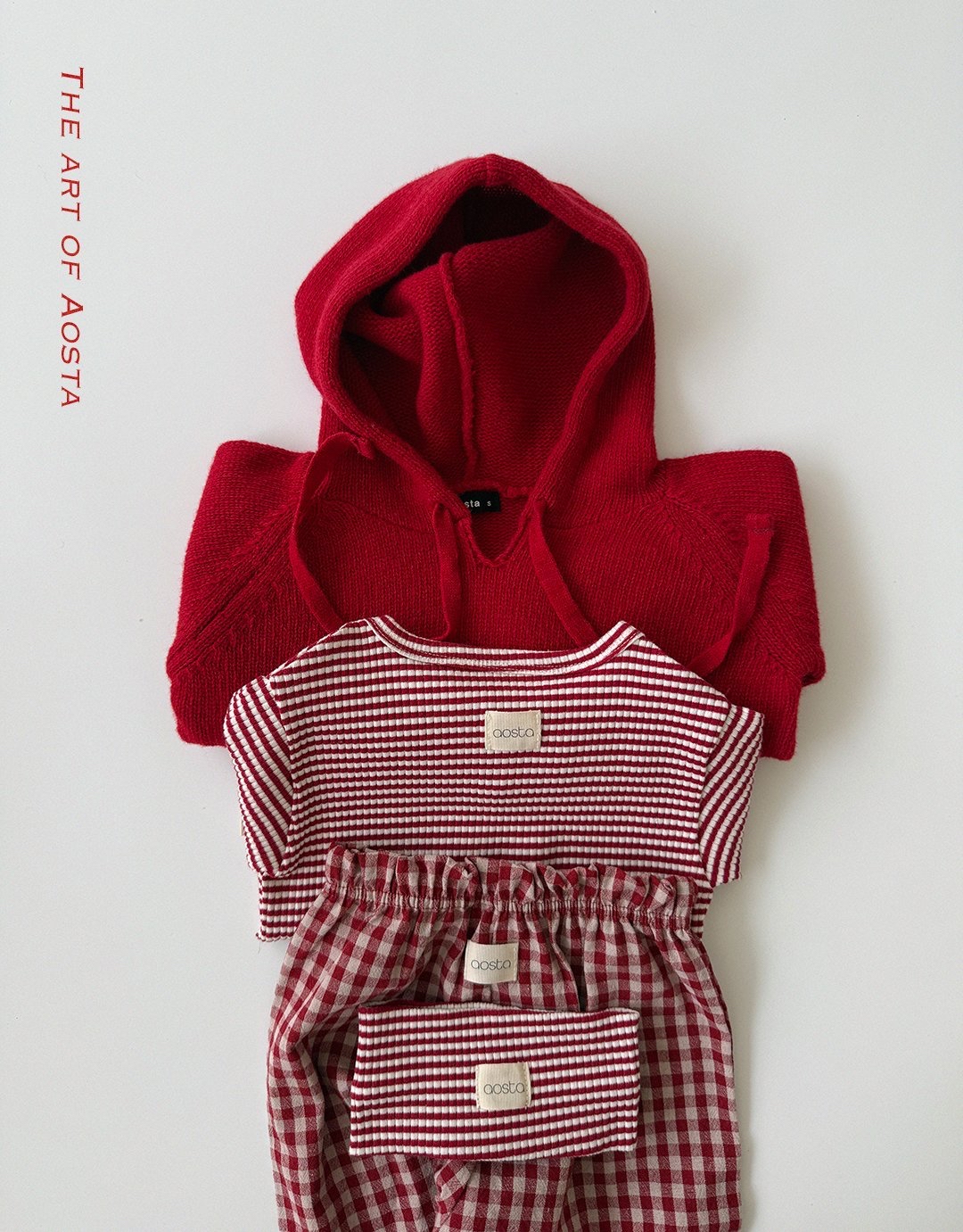 Aosta | [Knit Cookie Hoodie]