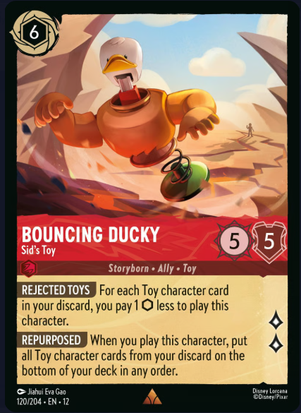 120/204 Bouncing Ducky - Sid's Toy R