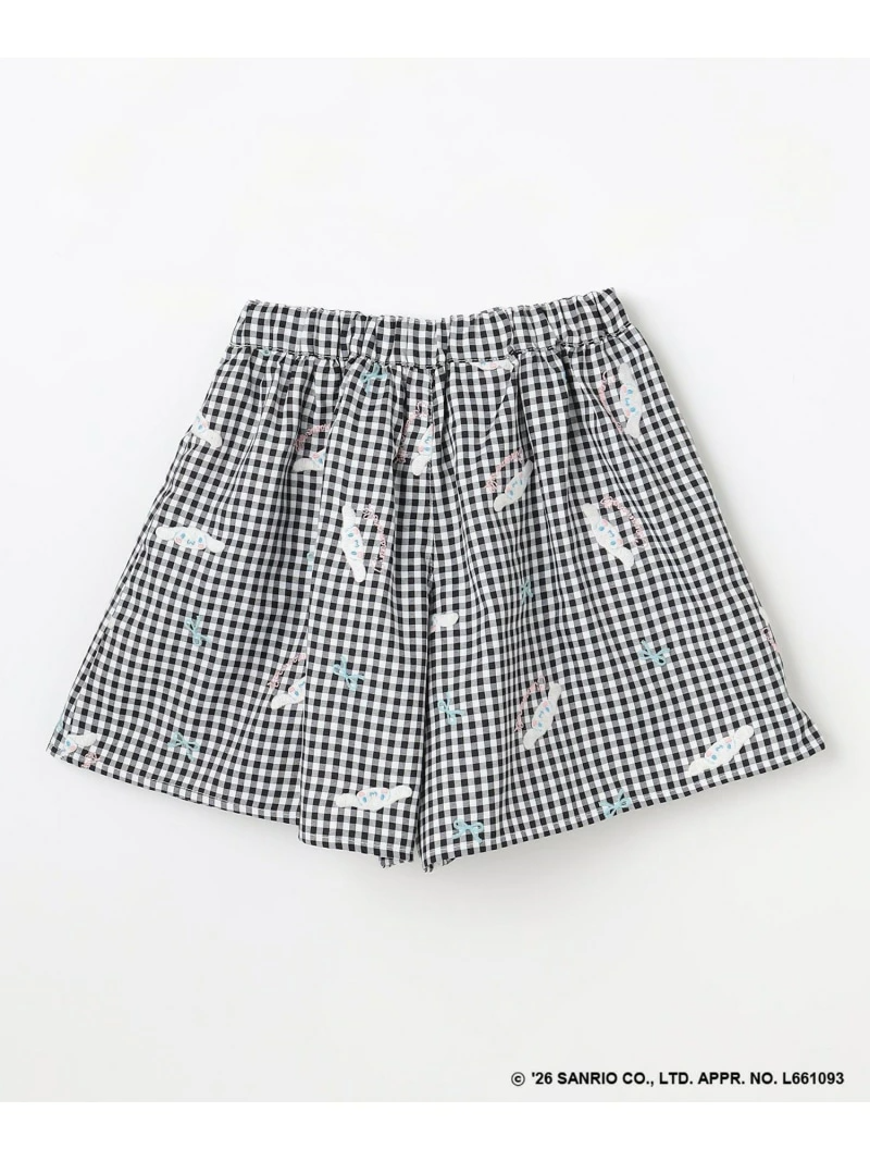 🆕【⭐訂購⭐】🇯🇵  日本直送🌀#Cinnamoroll  刺繡 格紋 寛鬆短褲［2款選］🌀[ELCA-0211][260424]