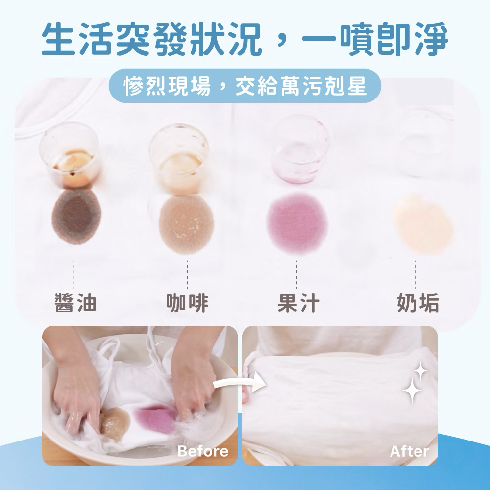 Mamayo台灣製衣物去漬噴霧-幼兒專用400ml