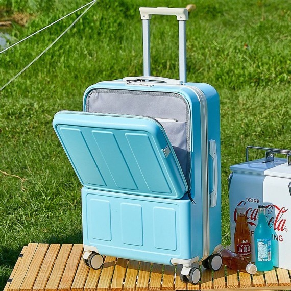 日本樂天熱賣 超輕盈前隔開蓋行李箱 -1個 現貨