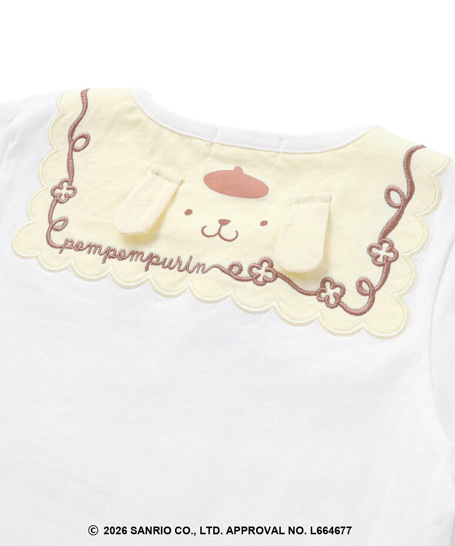 🇯🇵預訂 日本直送🇯🇵Slap Slip x Sanrio系列兩色人物印花立體耳朵刺繡水手領扇形袖上衣