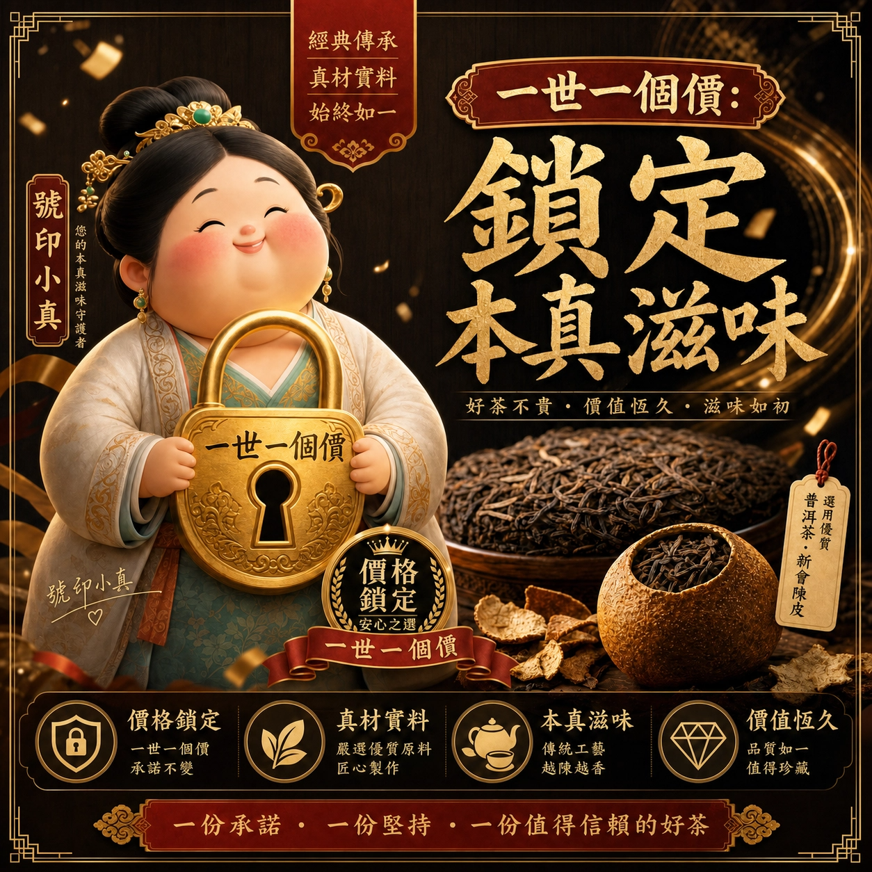 ”一世一個價”