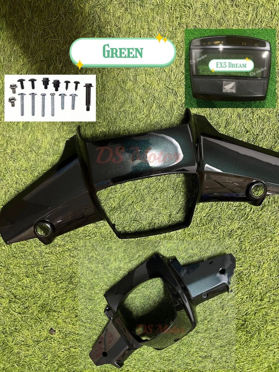 Honda Ex5 Dream Handle Cover 53104 / 53105-GN5-900 ( Loose Inner Parts )