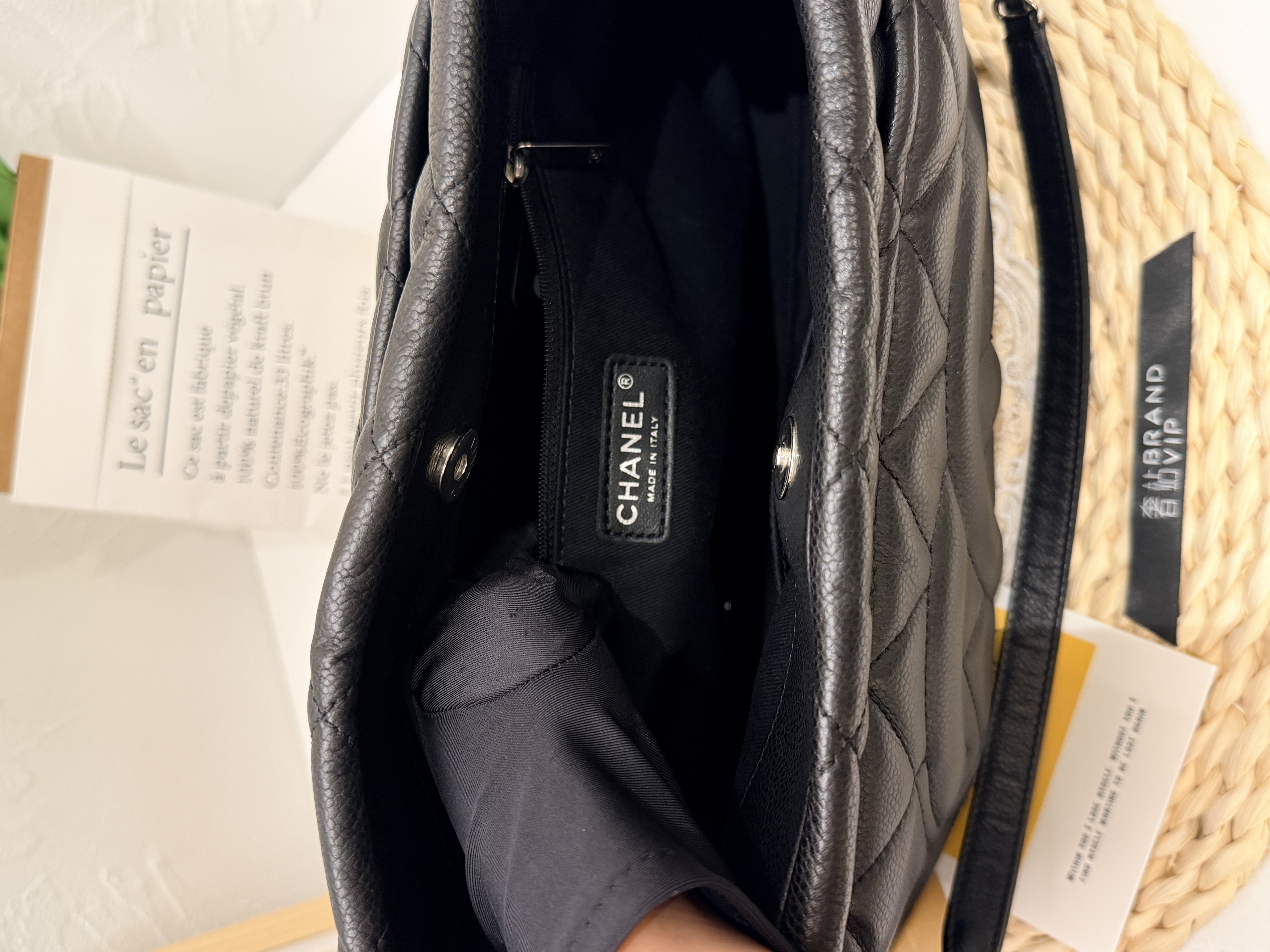 Chanel Caviar Leather Tote