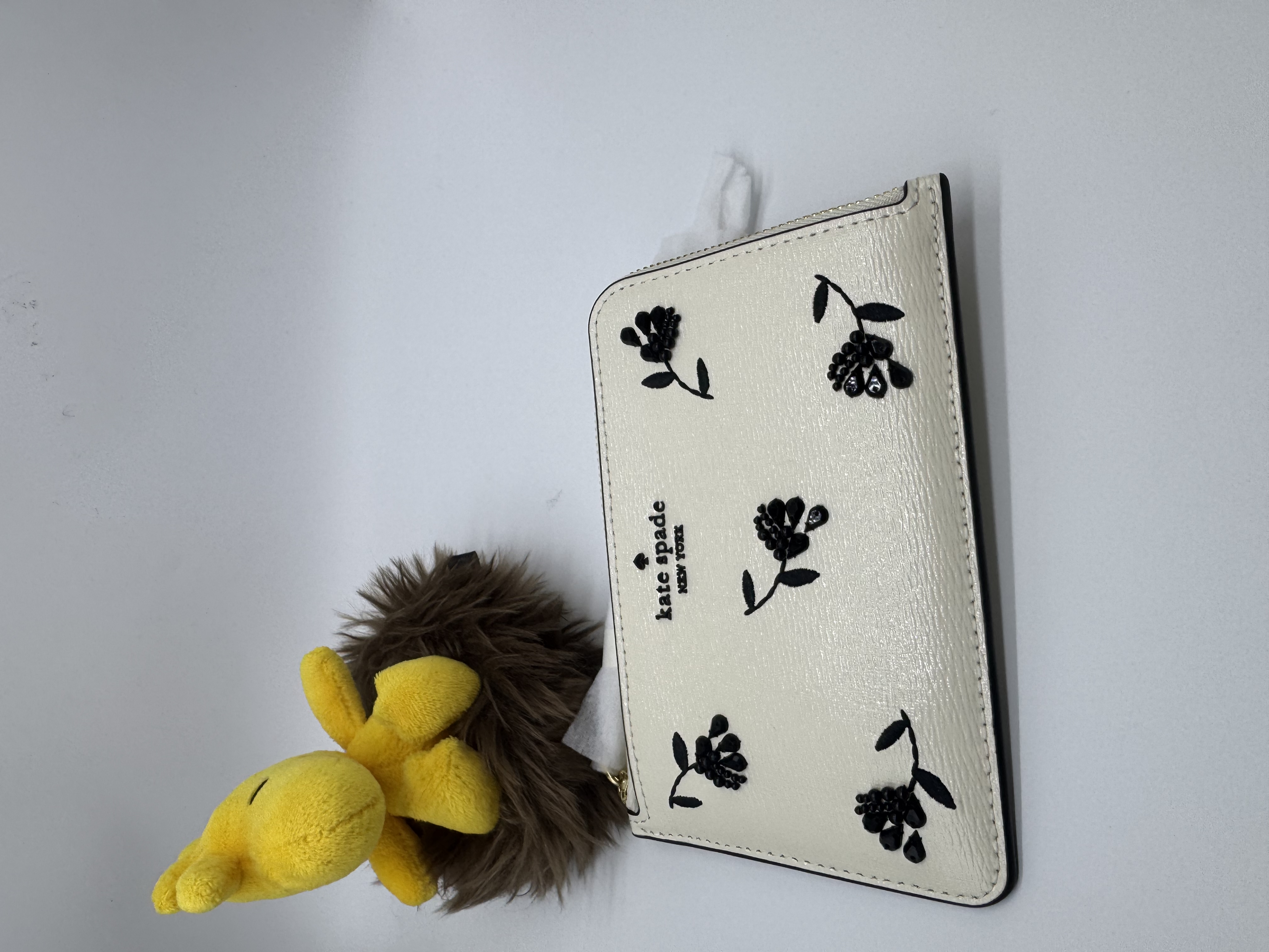 ✈️🇨🇦🇺🇸Kate Spade ♠️ New York outlet 特色立體拉鏈卡套直送現貨🥰🥰