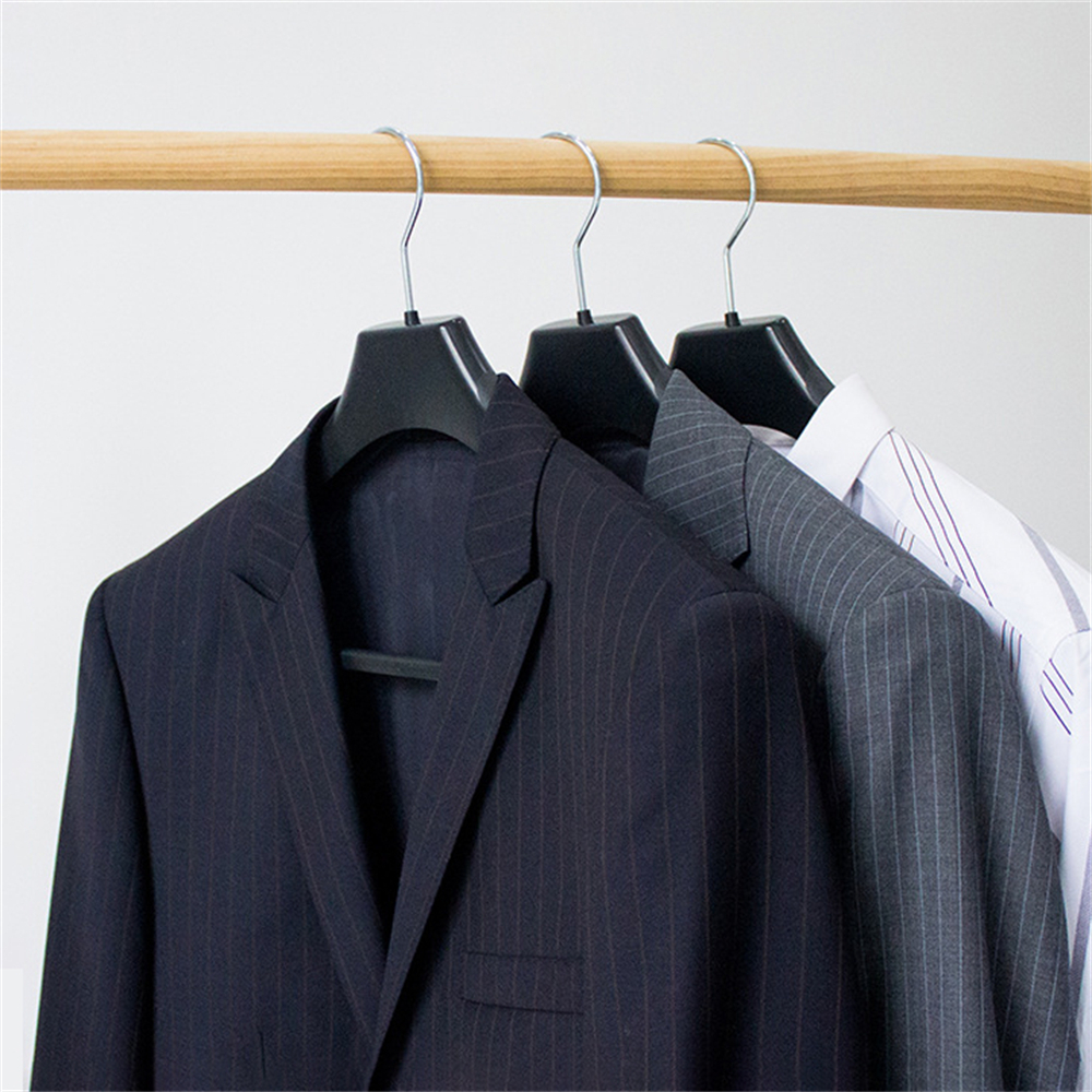 無痕防滑寬肩衣架 無檔 X510-46cm UB0244