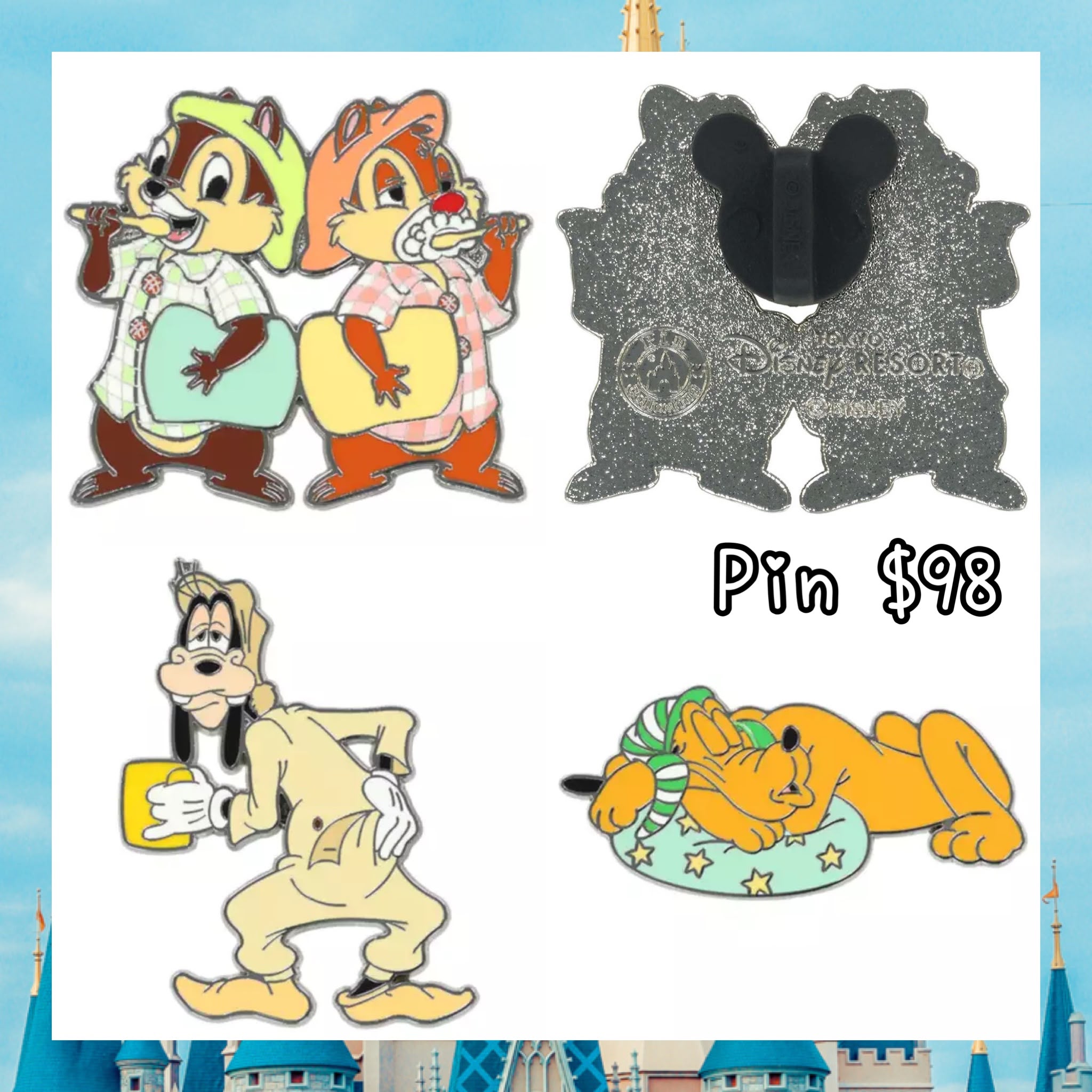 ：日本：DISNEYLAND 園區產品 22/10 日本發賣 PIN
