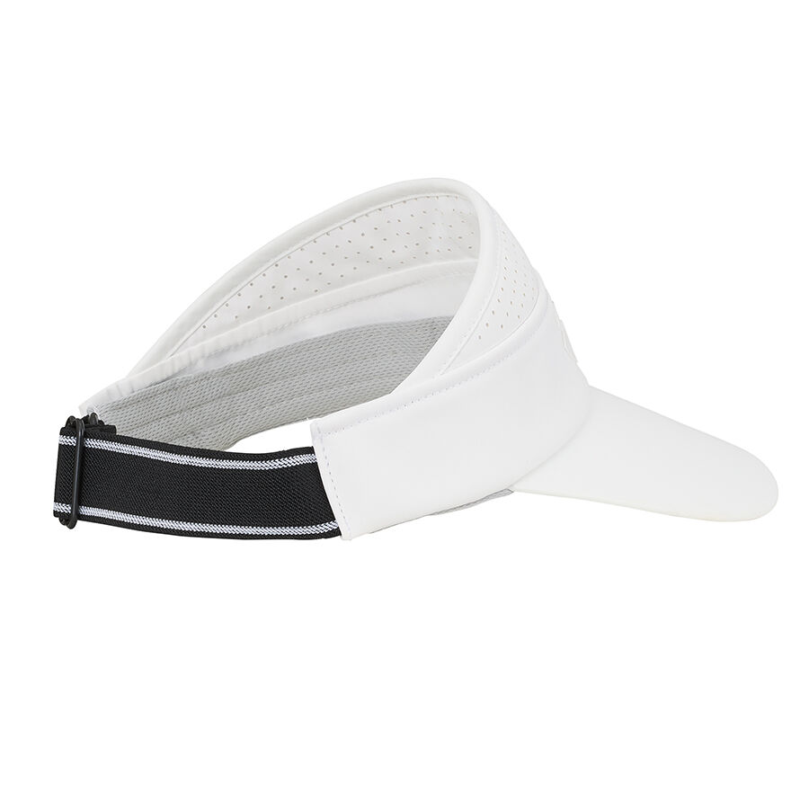TAYLORMADE LADIES DOUBLE CROWN VISOR  女士高爾夫雙頂遮陽帽-白