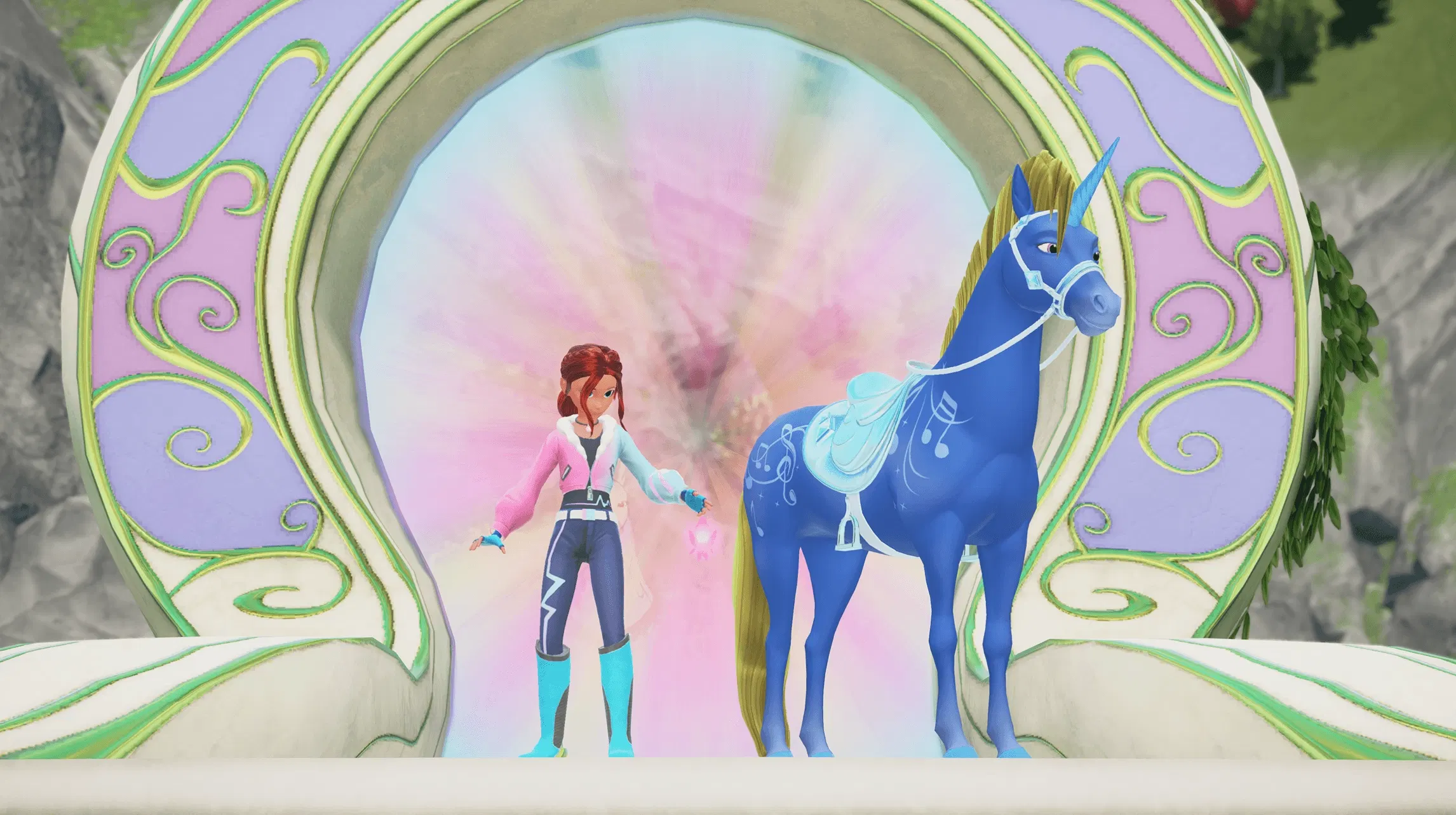 【預售 17/10】NS 獨角獸學院：魔法之島 Unicorn Academy: Island of Magic 中/英/日文  (英文封面) PO1034