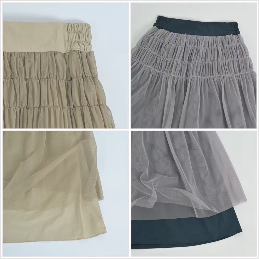 雙層紗裙 