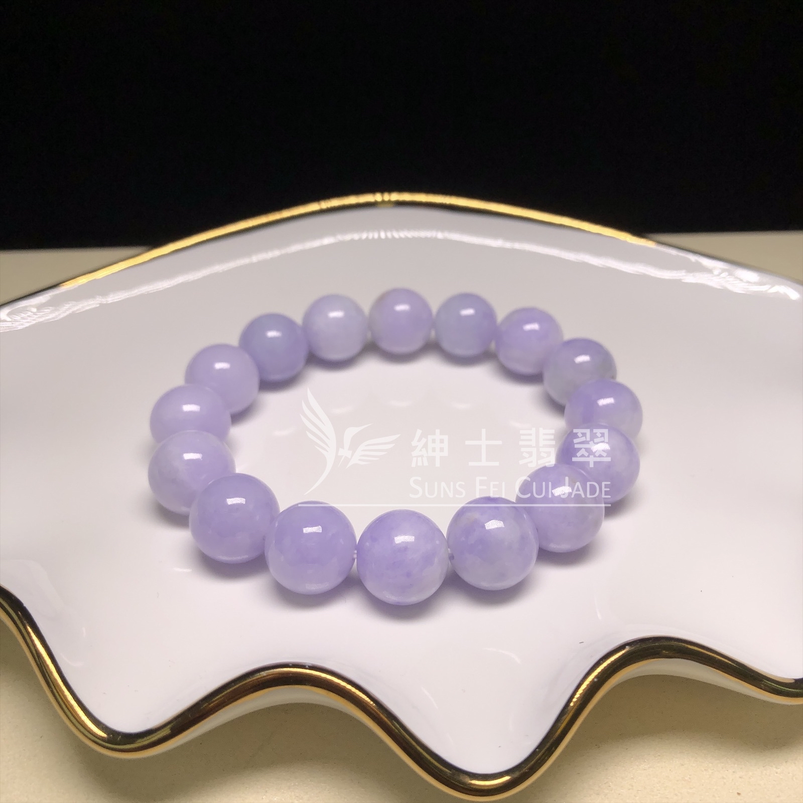 🎁紫羅蘭手串13mm  CA00597