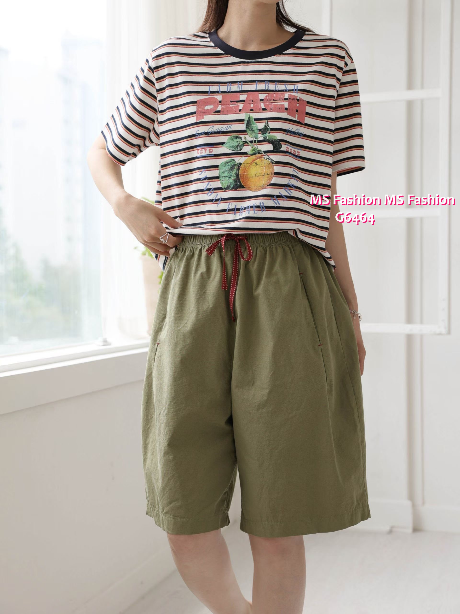 G6464 可愛桃子橫間top