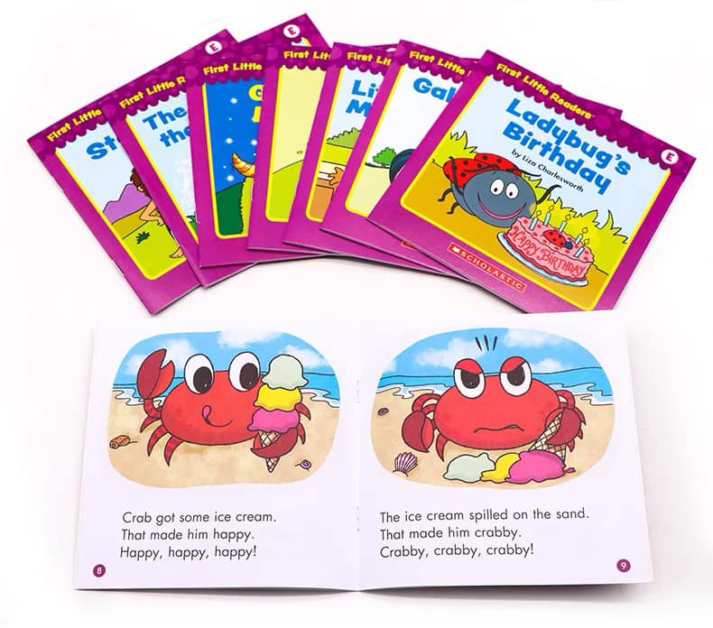 First Little Readers ABCDEF 小讀者 5 boxes 5盒 116 books