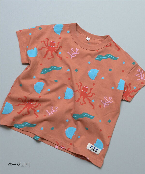 🇯🇵預訂 日本直送🇯🇵Markey’s十色吸晴趣味印花寬版短袖T恤