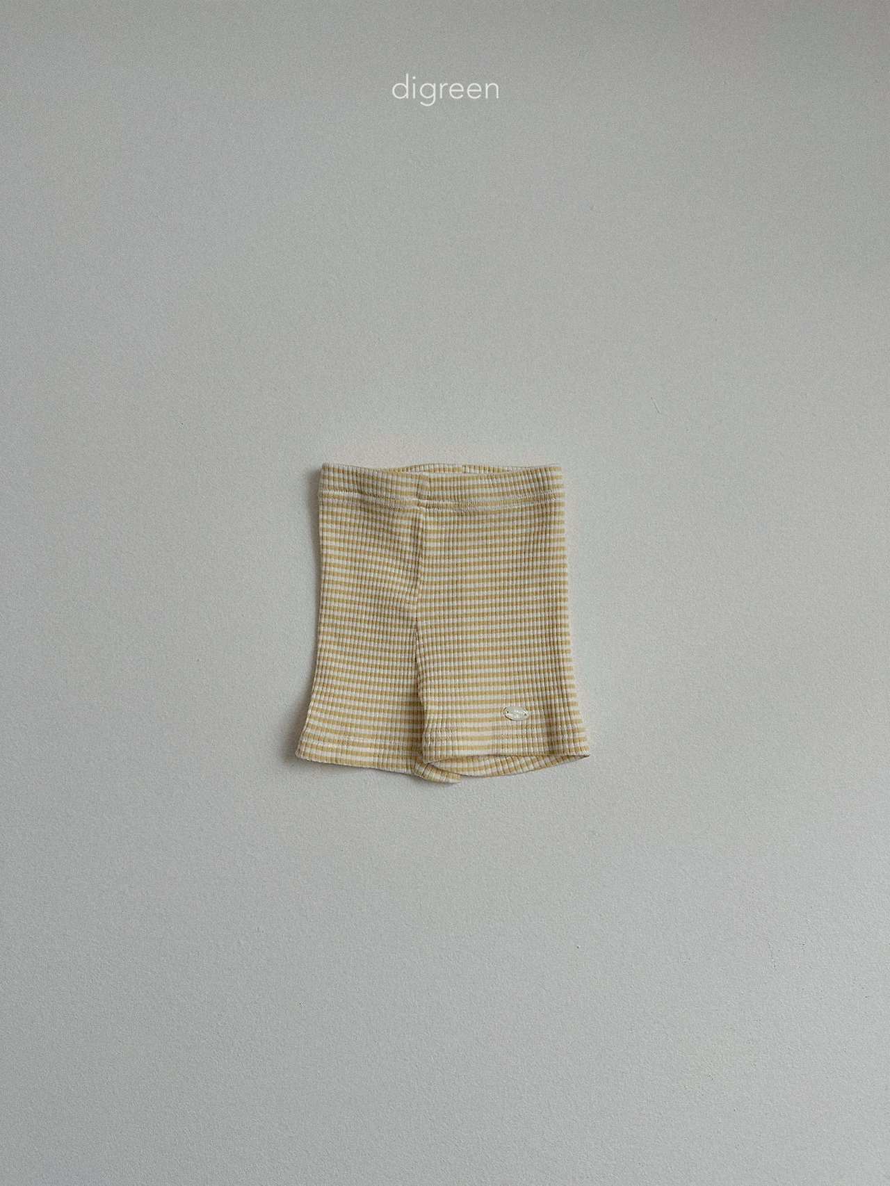 Digreen | stripe Leggings(Yellow/Light Grey 90-100)