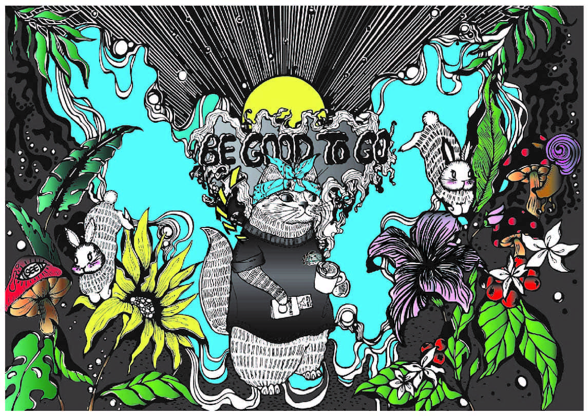 ZZZ NO MORE A4 ART PRINT Be Good To Go