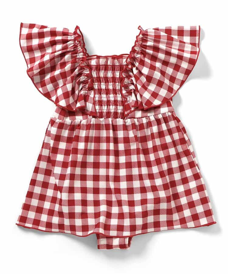 🇯🇵預訂 日本直送🇯🇵Apres les cours六色圖案印花褶皺荷葉邊連身泳衣