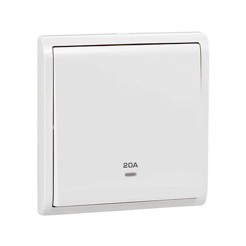 施耐德 Pieno 白 20A單位 燈曲