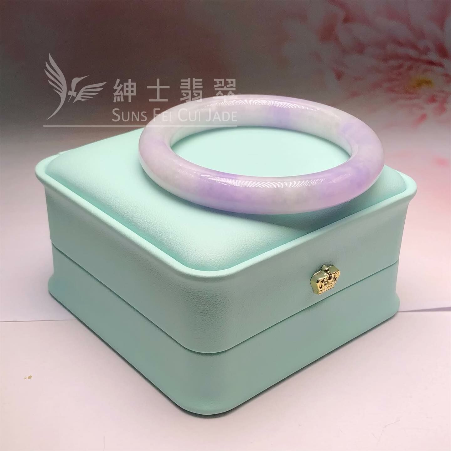 會卡蠟皮紫羅蘭圓鐲55.5mm