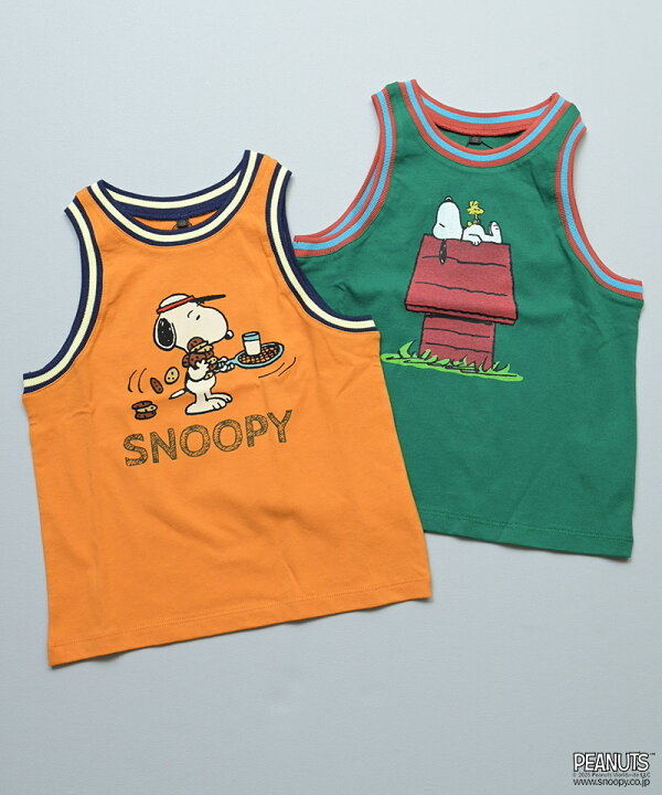 🇯🇵預訂 日本直送🇯🇵Snoopy史努比兩色人物前後印花撞色背心