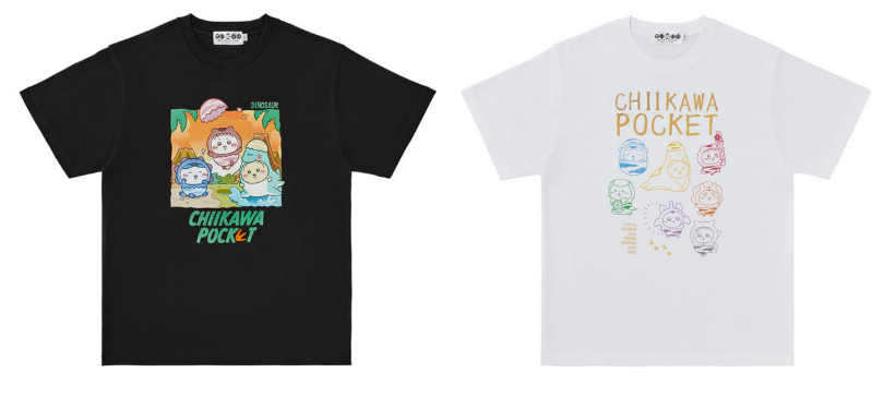  🌸 【預訂】短袖Tee - Chiikawa 恐龍樂園 21/8新品