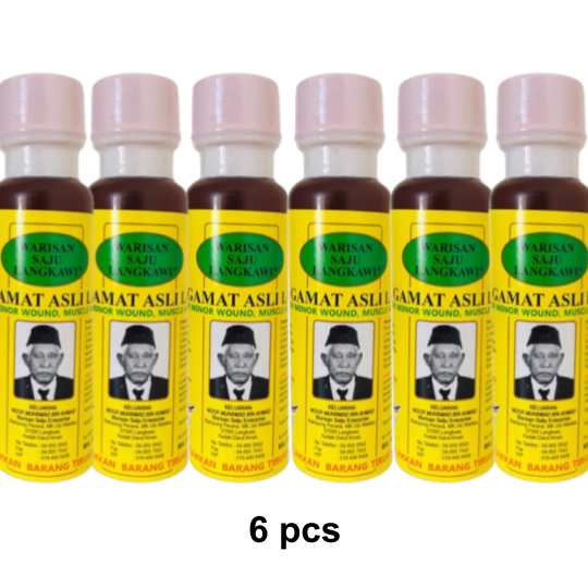 Minyak Gamat Asli Langkawi Warisan Saju 30ml