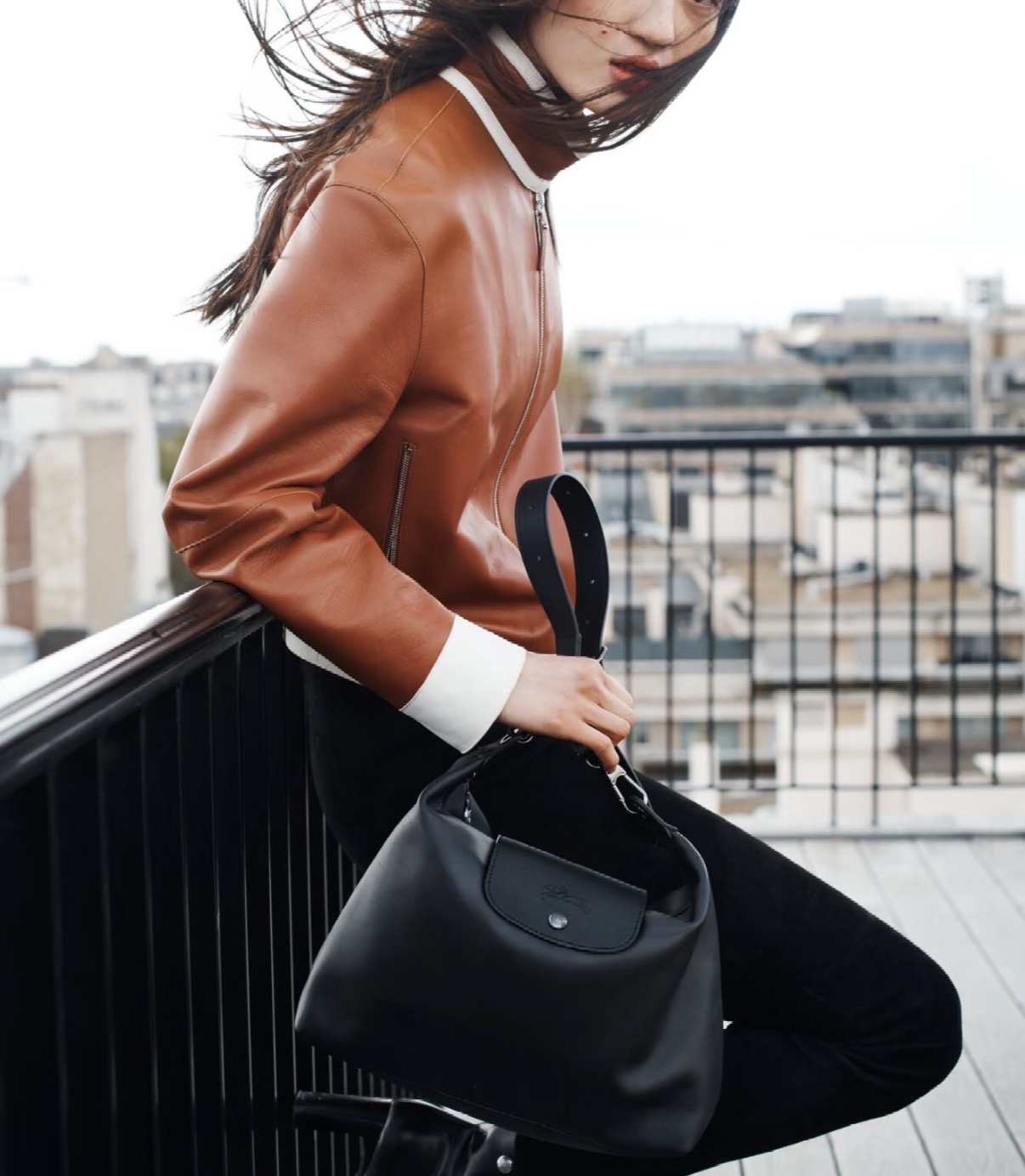 限時優惠✨訂貨🍒Longchamp LE PLIAGE XTRA Hobo (M size ) Size 31.5x25x11cm 全皮款