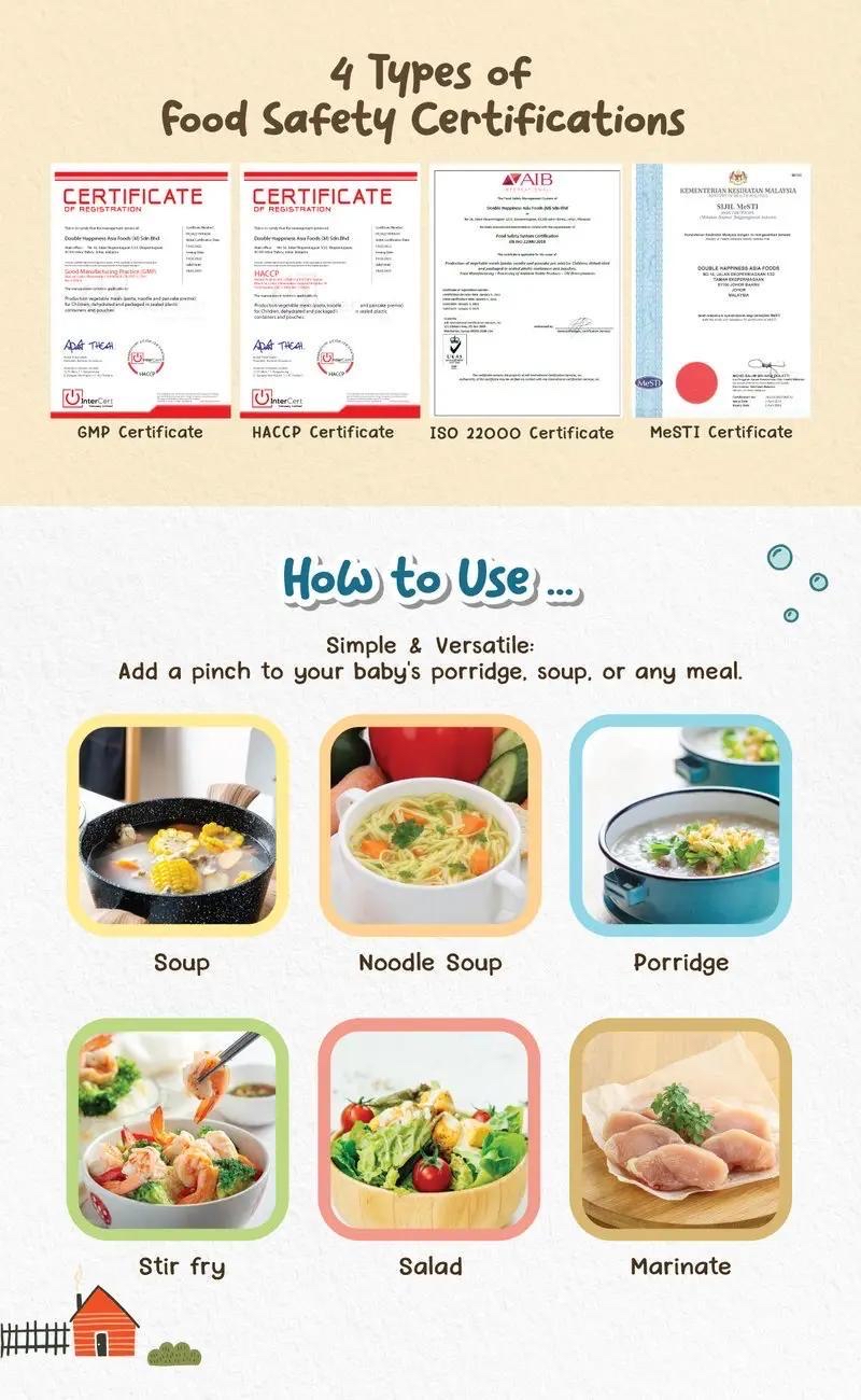 Double Happiness  純天然食品粉 