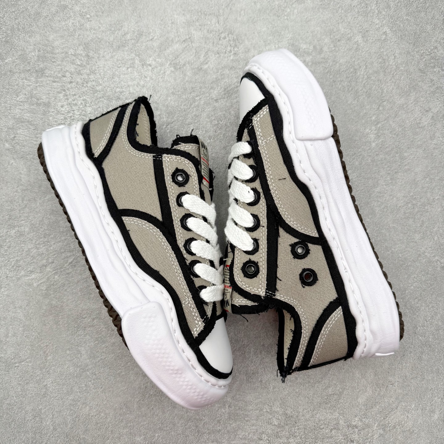 Maison Mihara Yasuhiro MMY "Peterson" OG Sole Canvas Low-top Sneaker