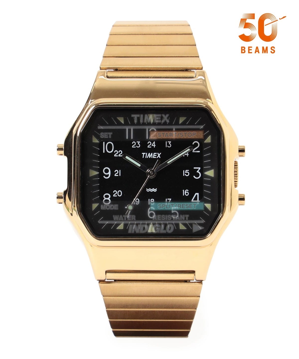 日本BEAMS x TIMEX / Square Camper Silver （約8月中到貨）