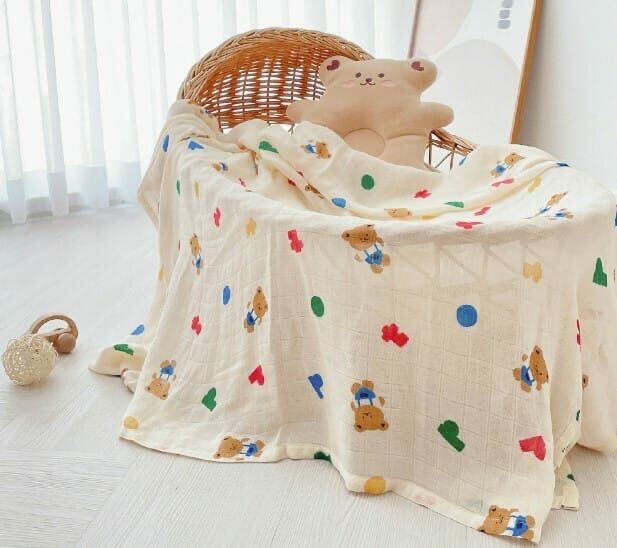 Dottodot 竹纖維繽紛色彩蓋毯