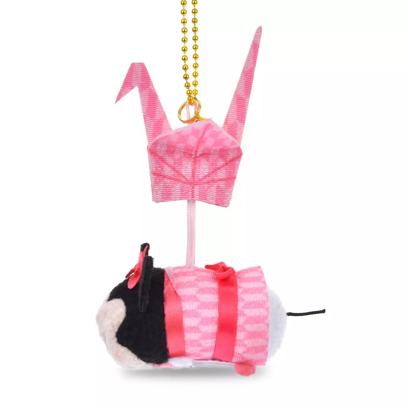 📦訂購 日本限定 東京迪士尼 Tokyo Disney Tsum Tsum 摺紙鶴 米妮老鼠 Minnie Mouse 鎖匙扣