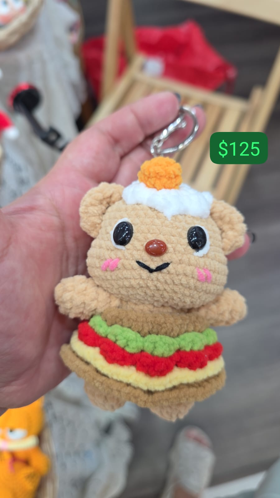 butter bear 漢堡包