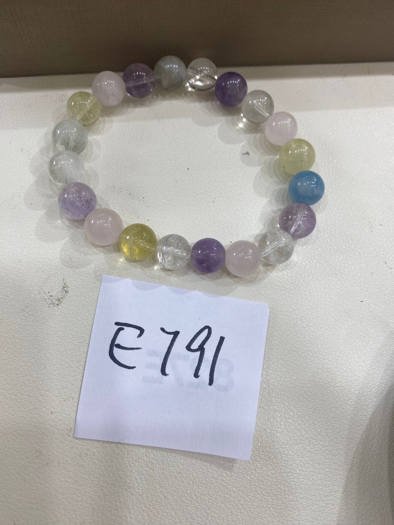 E791 有求必應多寶水晶手串 8mm