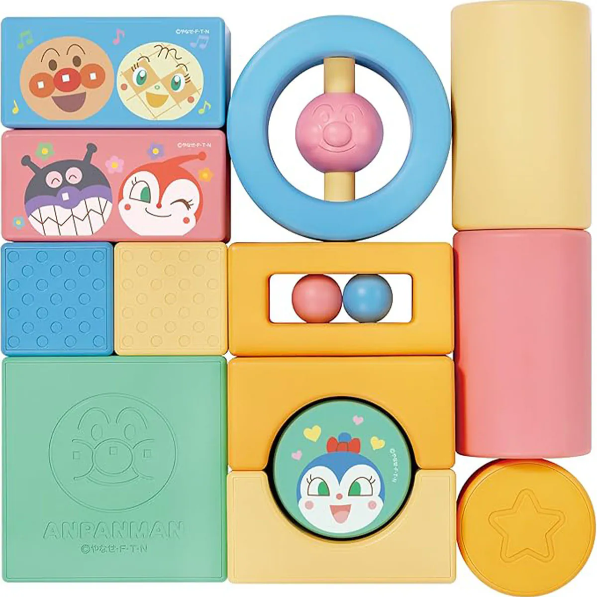 麵包超人 大米積木第一組