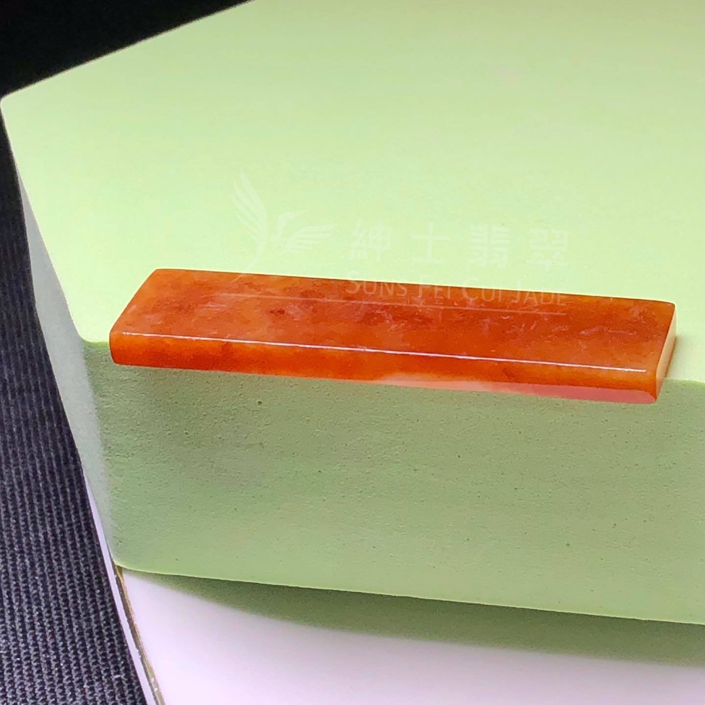 大馬坎紅翡鏡面牌