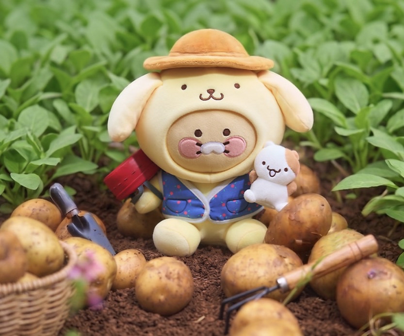 韓國預訂📍韓國布甸狗 x 春植得意農場系列 - 公仔