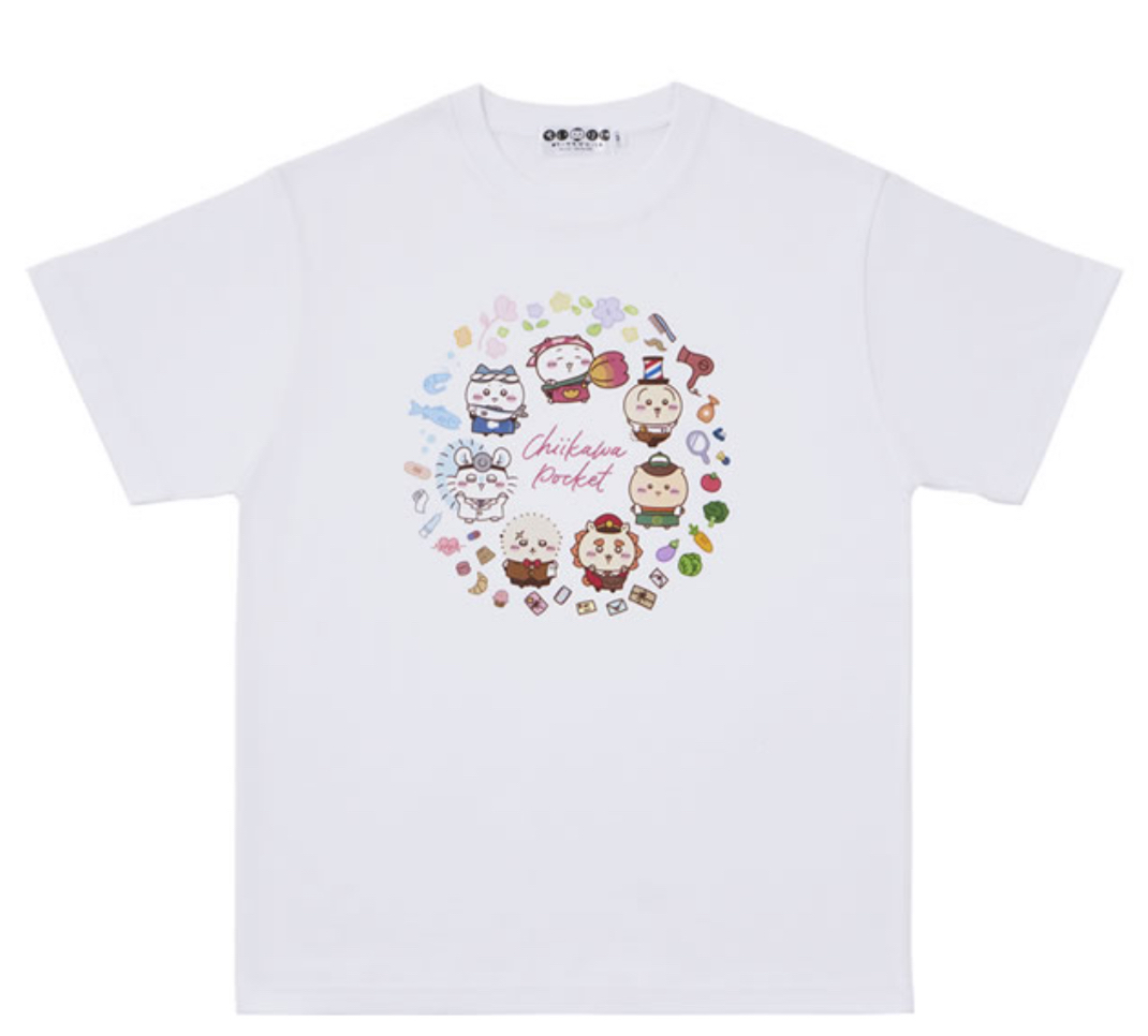 Chiikawa pocket  tee｜預訂