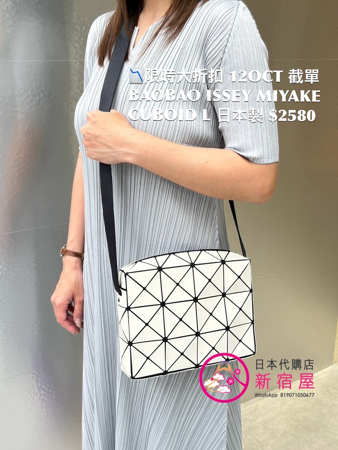 BAOBAO ISSEY MIYAKE CUBOID L