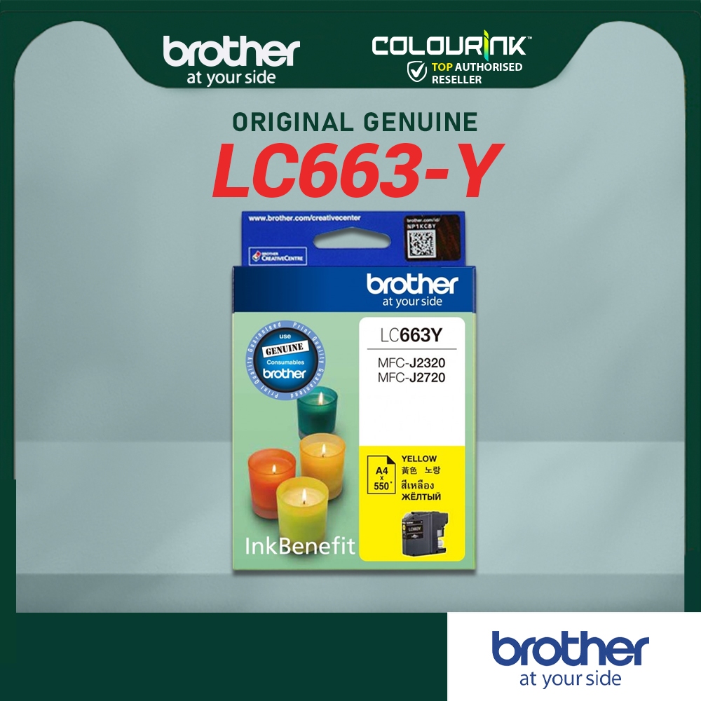 🎆CLEAR STOCK🎆 Brother Original Genuine LC663 Ink Cartridge for MFC-J2320DW MFC-J2720DW LC669XL LC665XL J2320DW LC669