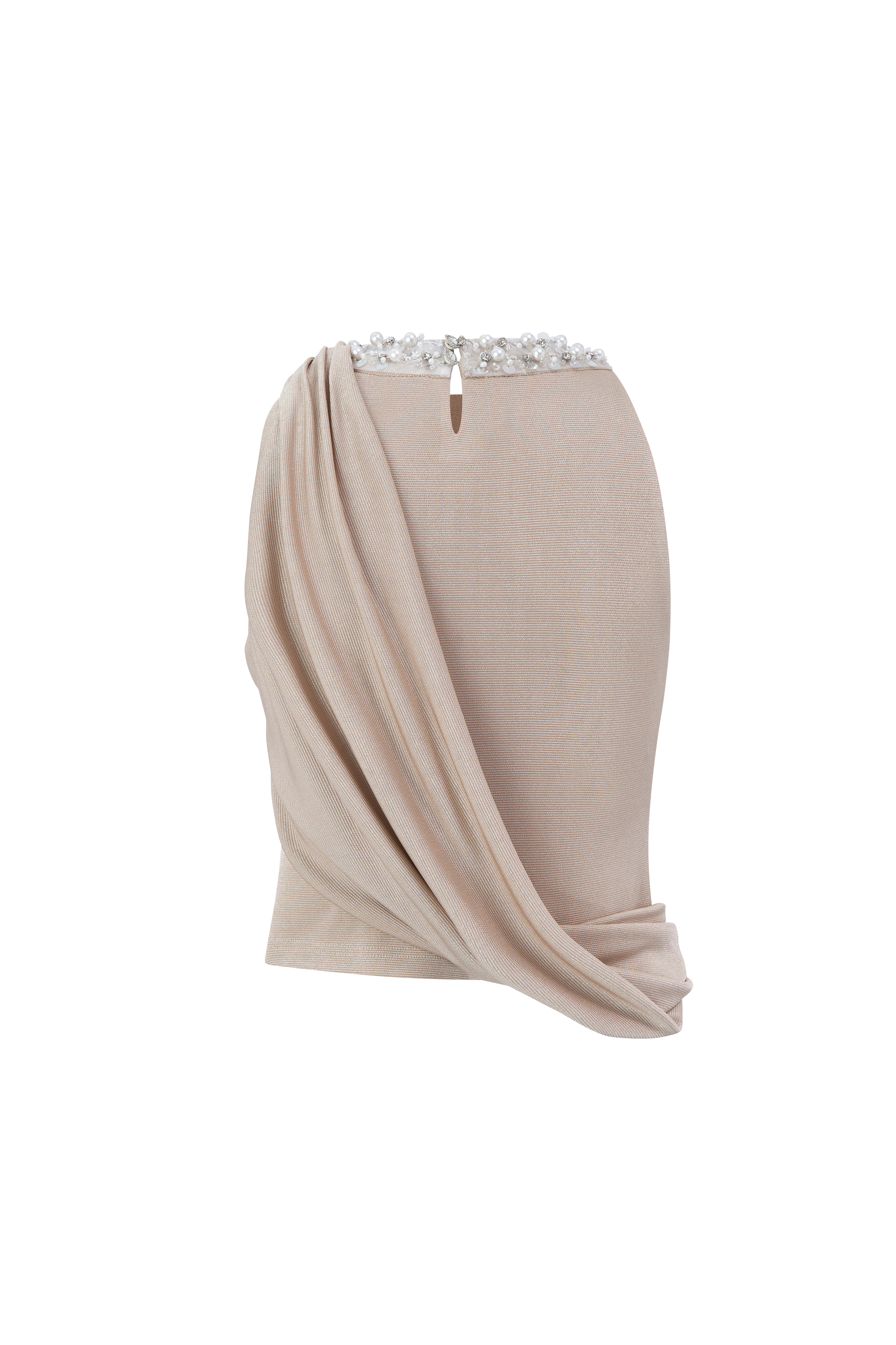 Pearl Drape Top 
