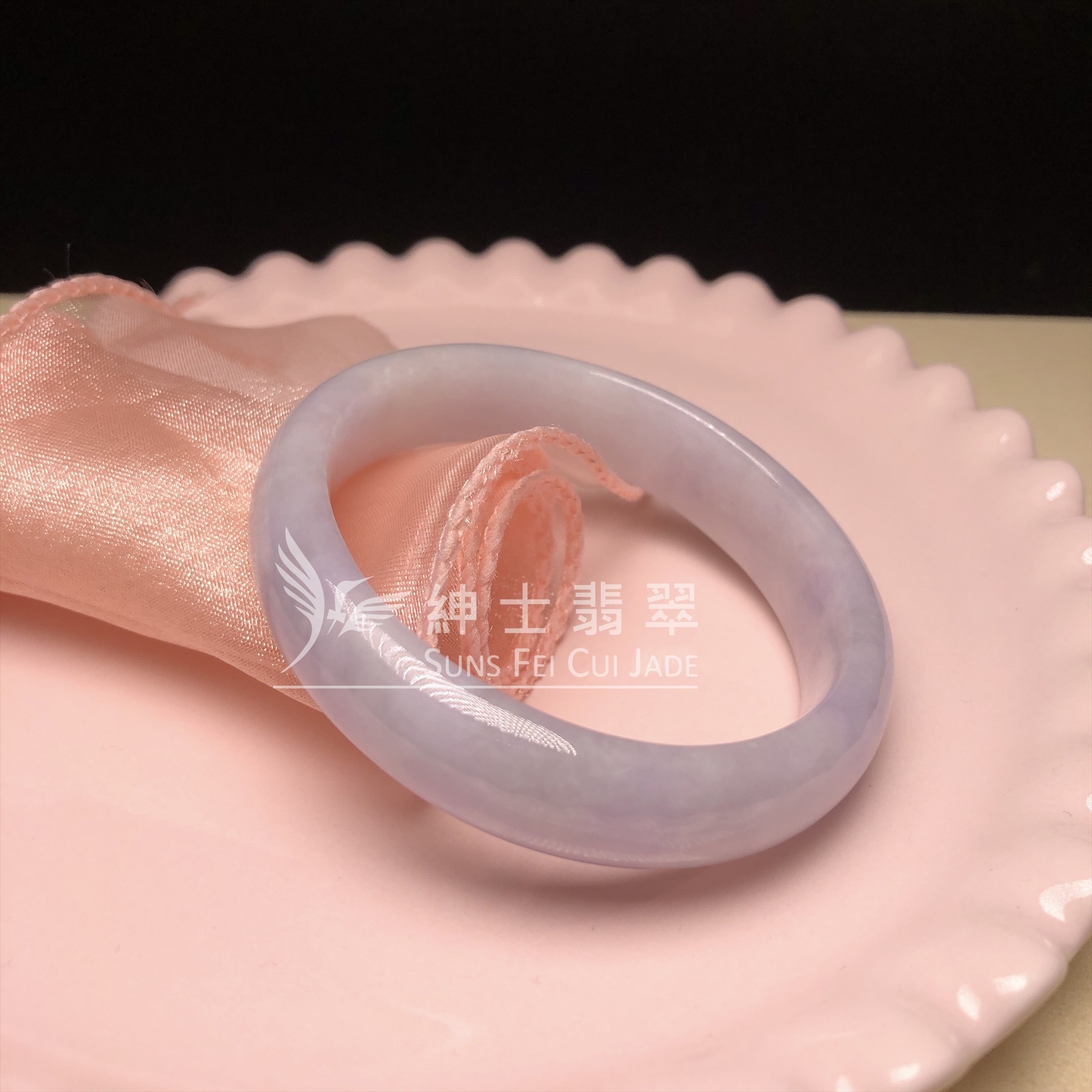 C06228 會卡春彩貴妃鐲53.5mm