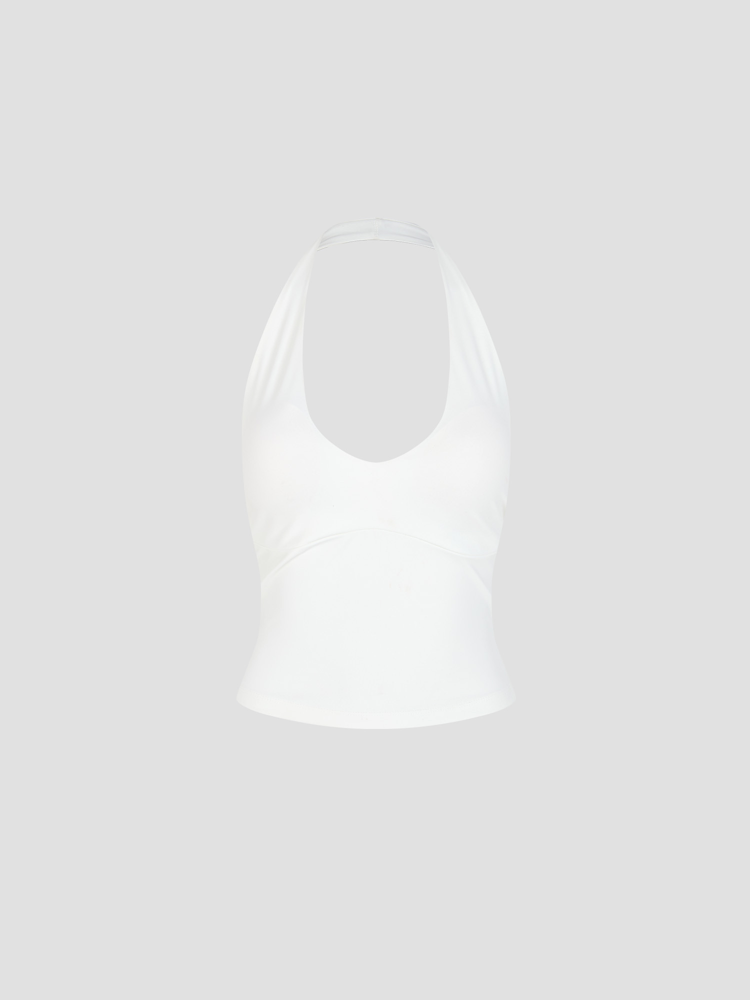 預購_Halterneck Sleeveless Bra Top with Built-in Cups by Conch