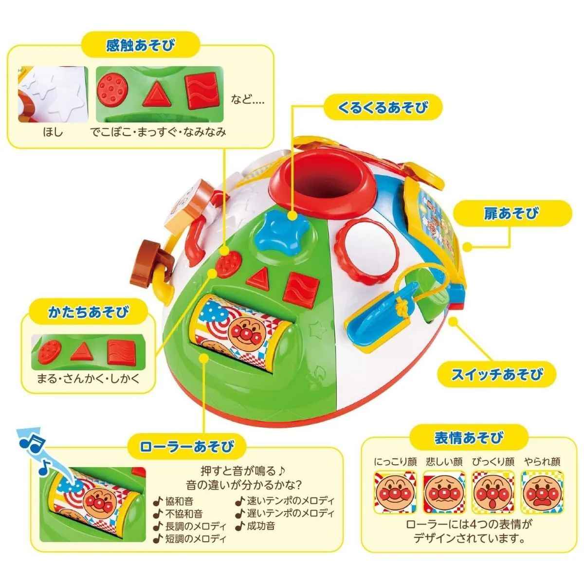 麵包超人 學習與玩耍 活動面板